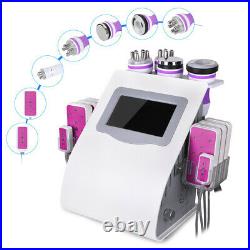 6in1 Unoisetion Cavitation Vacuum Ultrasonic RF LED Laser Weight Beauty Machine