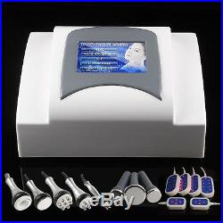 6in1 Vacuum 40K Cavitation Massage Ultrasonic Tripolar RF Slimming Machine Spa