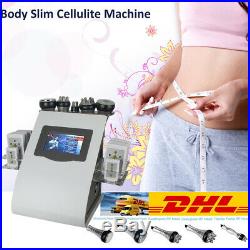 6in1 Vacuum Ultrasonic Cavitation 40K RF Body Slim Cellulite Machine DHL Ship