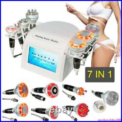 7In1 Ultrasonic Cavitation A+ Vacuum 40K Body Slimming Slim Fat Removal Machine