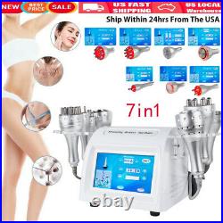 7-1 Ultrasonic Cavitation Radio Frequency Vacuum Body Slimming Skin Care Machine