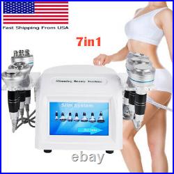 7in1 Vacuum Ultrasonic Cavitation Body Slimming Beauty Machine