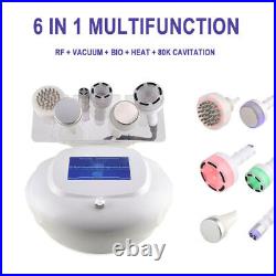 80K 6In1 Ultrasonic Cavitation RF Radio Fat Burner Body Slimming Beauty Machine