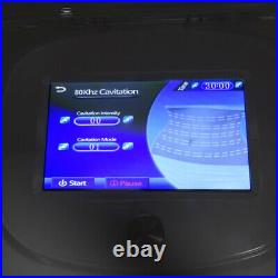 80K 6in 1 Ultrasonic Radio Frequency Cavitation Body Contour Slimming Machine CE