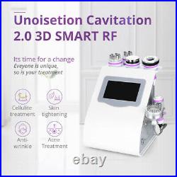 8IN1 Ultrasonic 40K Cavitation 2.0 RF Body Sculpting Machine Photon Skin Care US