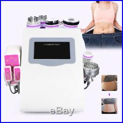 8-1 Ultrasonic Cavitation RF Body Slimming Beauty Machine Vacuum Fat Removal Led