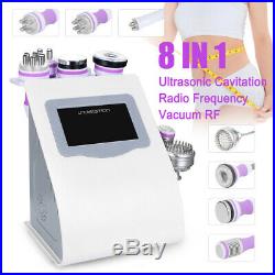 8 IN1 Cavitation Ultrasonic 40K RF Radio Frequency Multipolar Vacuum Machine Spa