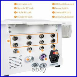 8 Lipo Laser Multipolar 40K Slimming Machine Spa RF Ultrasonic Cavitation Vacuum