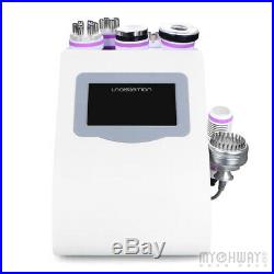 8 in 1 Ultrasonic 40K Cavitation Vacuum RF Body Reshape Slimming Machine US Gift
