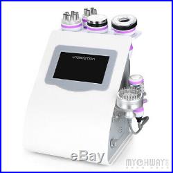 8 in 1 Ultrasonic 40K Cavitation Vacuum RF Body Reshape Slimming Machine US Gift