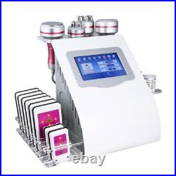 9IN1 40K Cavitation Vacuum Ultrasonic LED Laser Slimming Skin Tightening Machine