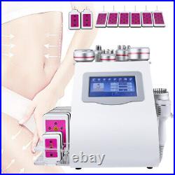 9IN1 40K Cavitation Vacuum Ultrasonic LED Laser Slimming Skin Tightening Machine
