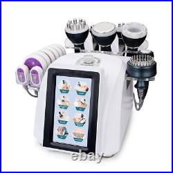 9 IN 1 Ultrasonic 40K Cavitation RF LED Laser Pads Body Massage Machine for Spa