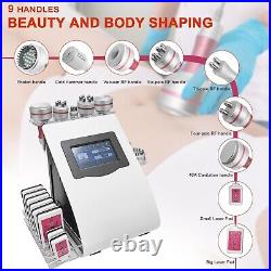 9 In 1 Cavitation Machine 40K Massager Skin Care Body Slim Body Beauty Machine