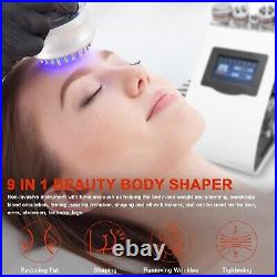 9 In 1 Cavitation Machine 40K Massager Skin Care Body Slim Body Beauty Machine