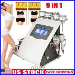 9 in1 40K Cavitation Vacuum Ultrasonic RF Skin Beauty Slimming Machine