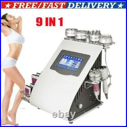 9 in1 40K Cavitation Vacuum Ultrasonic RF Skin Beauty Slimming Machine