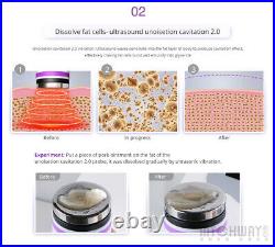9 in1 Ultrasonic Cavitation Vacuum Radio Skin Frequency Body Slim Beauty Machine