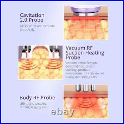 9 in 1 Cavitation Vacuum RF LED Body Cellulite Slimming Machine