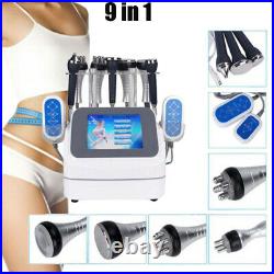 9 in 1 Ultrasonic Cavitation Radio Skin Frequency Vacuum Body Slimming Machine
