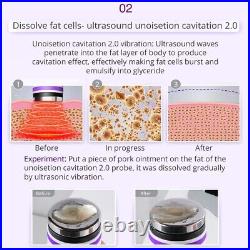 9 in 1 Unoisetion Cavitation 2.0 LIPO Multifunction Body Massager Beauty Machine