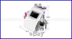 9in1 Cavitation Vacuum Slimming Ultrasonic Micro Current Machine 360 Rotating RF