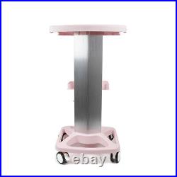 Aluminum Alloy Trolley Stand Ultrasonic Cavitation Machine Shelf with 4 Wheels