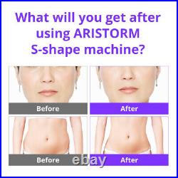 Aristorm 30K S-Shape Cavitation Machine Ultrasonic RF Vacuum EMS Body Slimming
