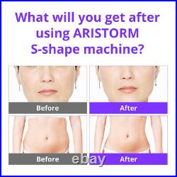 Aristorm S-SHAPE 30K Cavitation RF Ultrasonic Vacuum EMS Body Slimming Machine