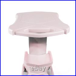 Beauty SPA Trolley Stand Rolling Cart For Ultrasonic Cavitation RF Machine Pink