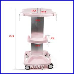 Beauty Salon Rolling Cart Trolley Stand Ultrasonic Cavitation Machine Shelf