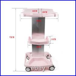 Beauty Salon Trolley Stand Rolling Cart For Ultrasonic Cavitation RF Machines