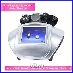 Bipolar Radio Frequency Ultrasonic Cavitation Tripolar Beauty Slimming Machine