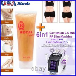 Body Slim Fat Burning Massager Gel for 6 in 1 Cavitation 2.5 RF 40K Machine US