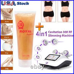 Body Slim Fat Burning Massager Gel for S-SHAPE 4 in 1 Cavitation RF 30K Machine