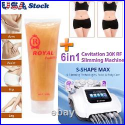 Body Slim Fat Burning Massager Gel for S-SHAPE 6 in 1 Cavitation RF 30K Machine