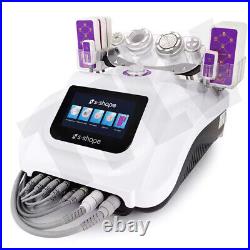 Body contouring radiofrequency and electroporation/s shape cavitation machine