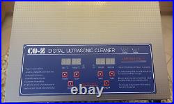 CO-Z Ultrasonic Cleaner w Heater Timer, 2.6 gal Digital Sonic Cavitation Machine