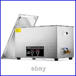 CREWORKS 30L Large Ultrasonic Cleaner, Total 1400W Professional Industrial Auto