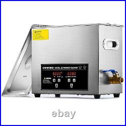 CREWORKS Ultrasonic Cleaner with Heater and Timer, 1.6 Gal Digital Sonic Cavitat