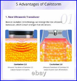 CaVstorm Cavitation 3.0 Ultrasonic Microcurrent RF Vacuum Body Slimming Machine