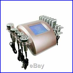 Cavitation RF LLLT Lipo Ultrasonic Laser 8Pads Fat Burn Body Slimming Machine