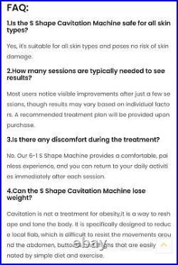 Cavitation machine body sculpting machine