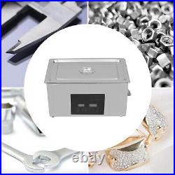 Dental Ultrasonic Cleaner Cavitation Bath Unit with Heater and Basket 30L 28/40K