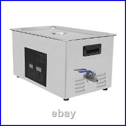 Dental Ultrasonic Cleaner Cavitation Bath Unit with Heater and Basket 30L 28/40K