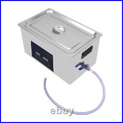 Dental Ultrasonic Cleaner Cavitation Bath Unit with Heater and Basket 30L 28/40K