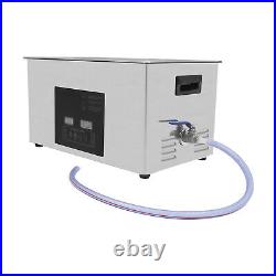 Dental Ultrasonic Cleaner Cavitation Bath Unit with Heater and Basket 30L 28/40K