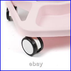 For Ultrasonic Cavitation RF Machine Modern Pink Trolley Stand Rolling Cart 15kg