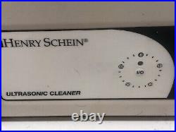 Henry Schein Dental Dentistry Ultrasonic Cleaner Cavitation Bath Unit (READ)