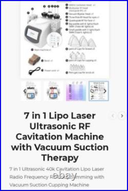 Laser Lipo ultrasonic RF cavitation machine